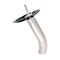 Novatto TARTARUGA Oval Glass Vessel Bathroom Sink Set, Brushed Nickel NSFC-0128031001BN - alternate 3